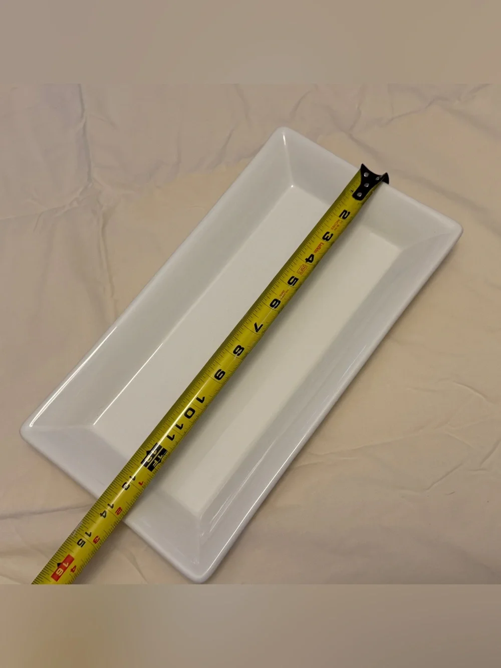 Sur La Table White Ceramic Platter Made in Italy